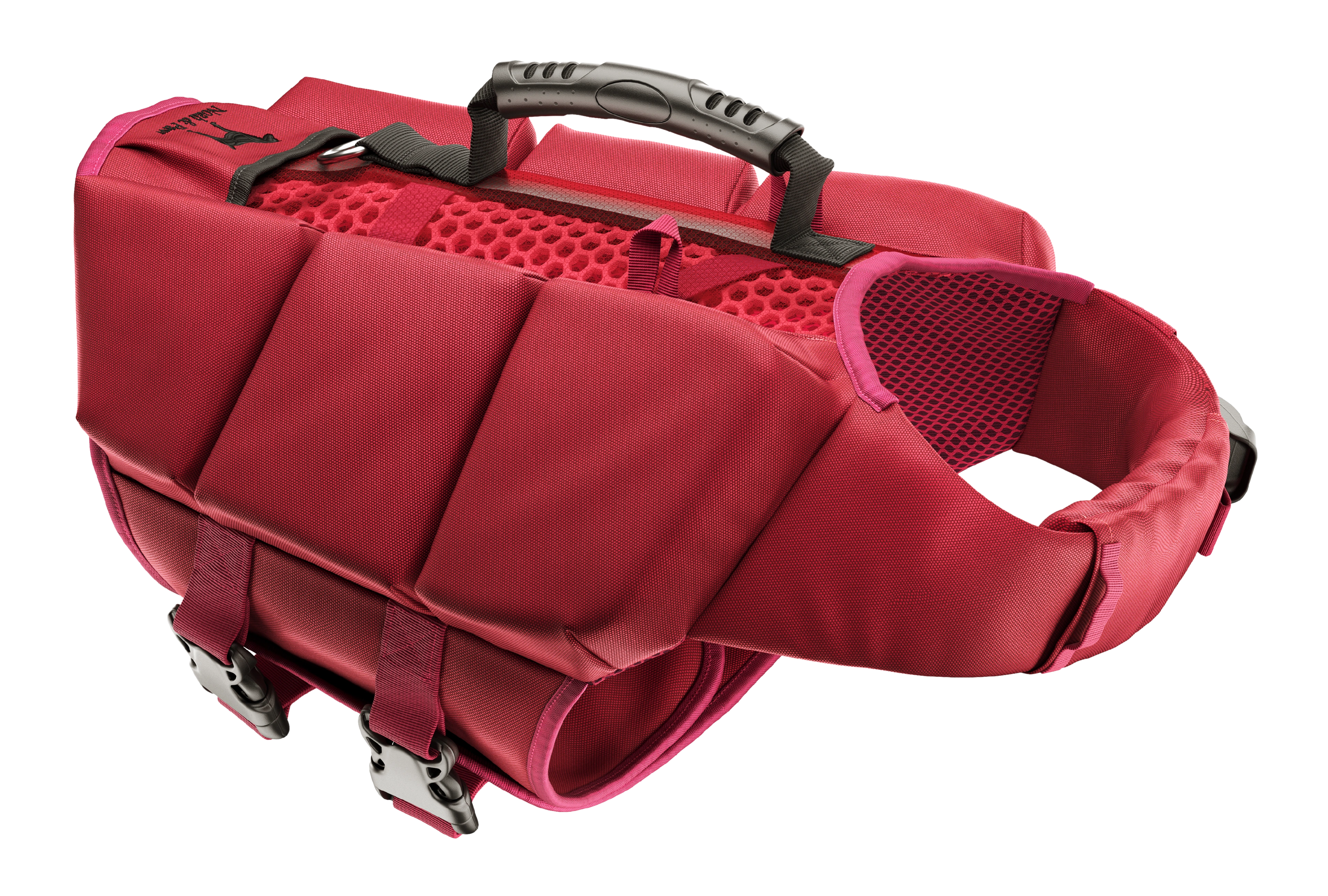 Dog Life Jacket Red x3 cubes foam M