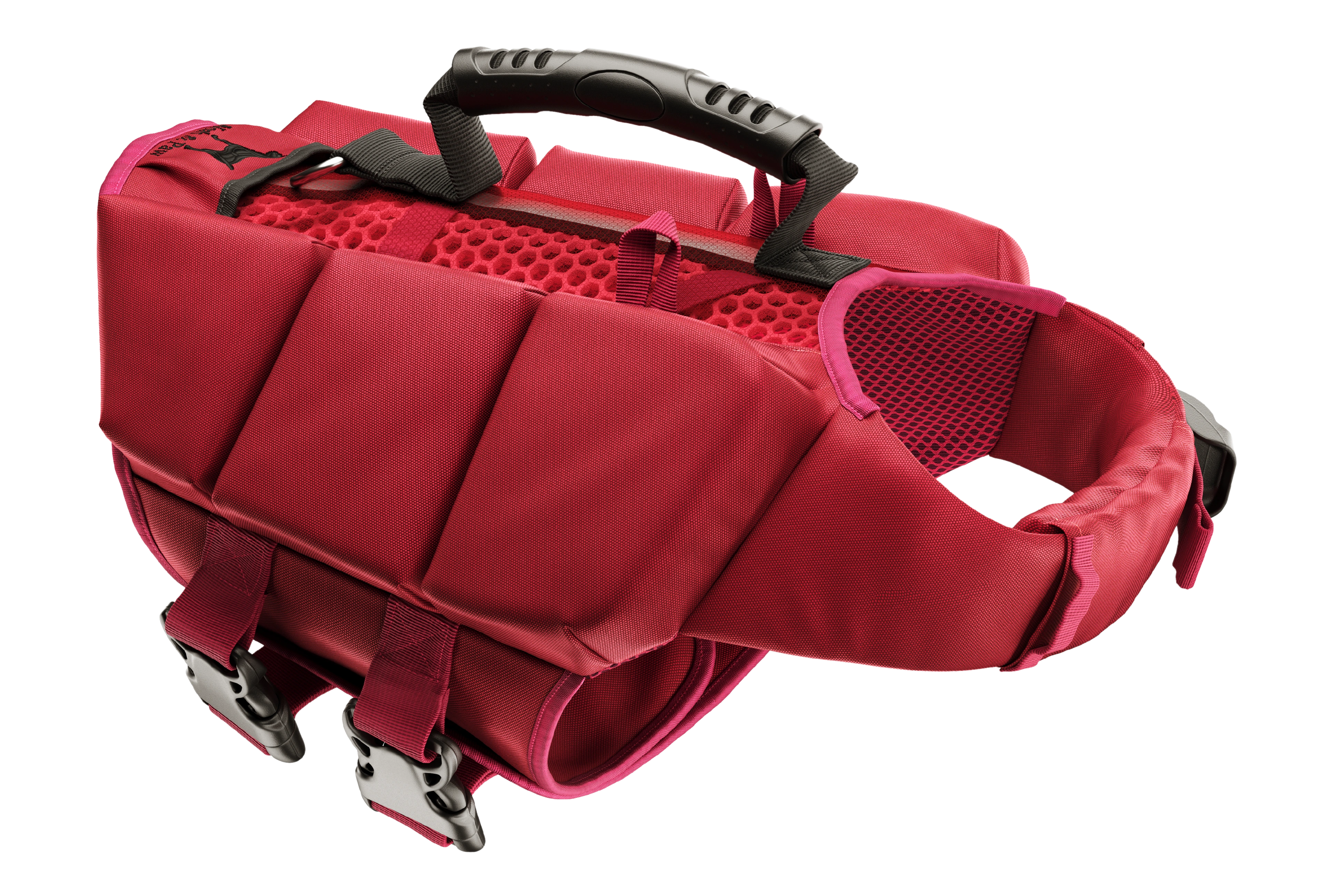 Dog Life Jacket Red x3 cubes foam S