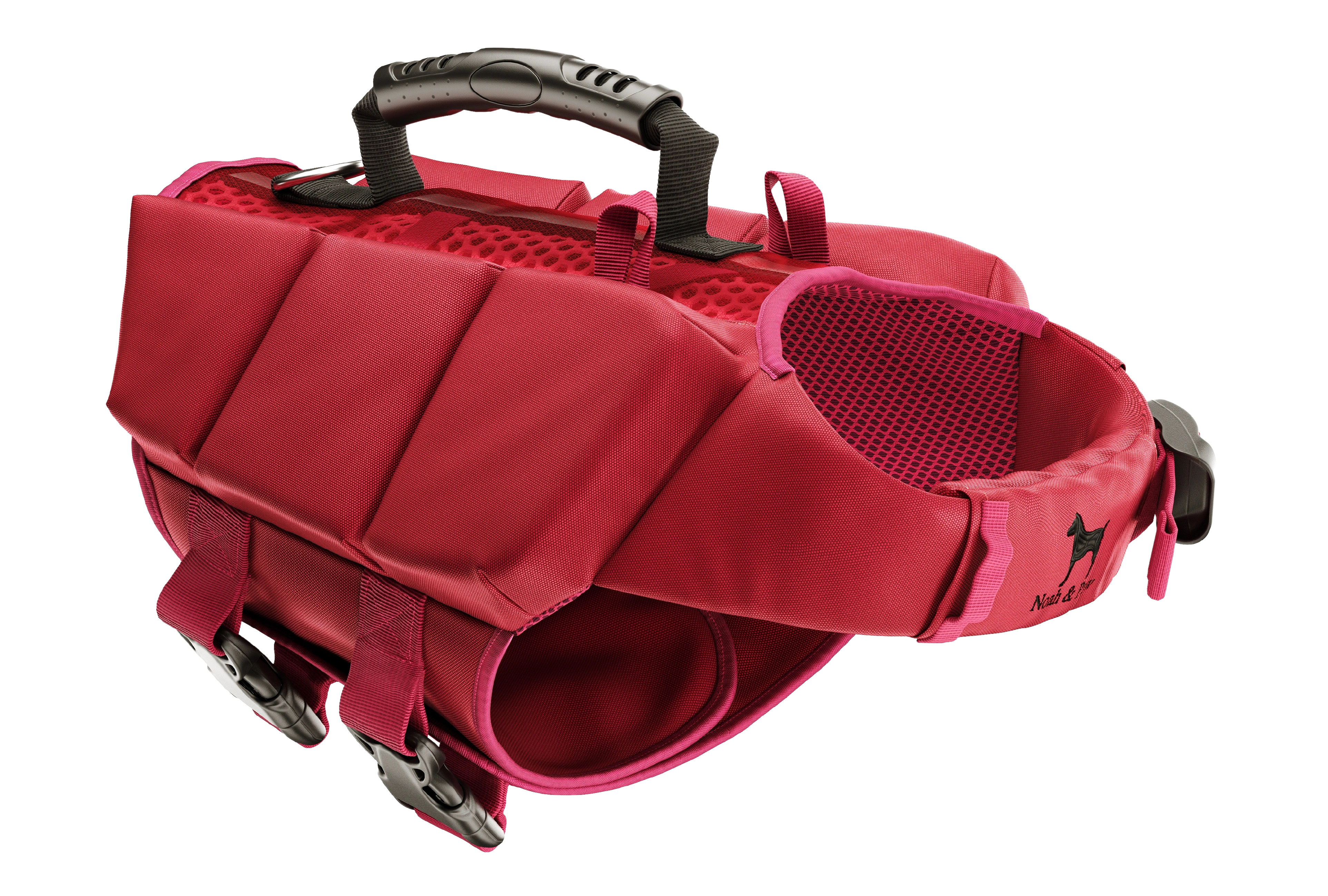 Dog Life Jacket Red x3 cubes foam XS