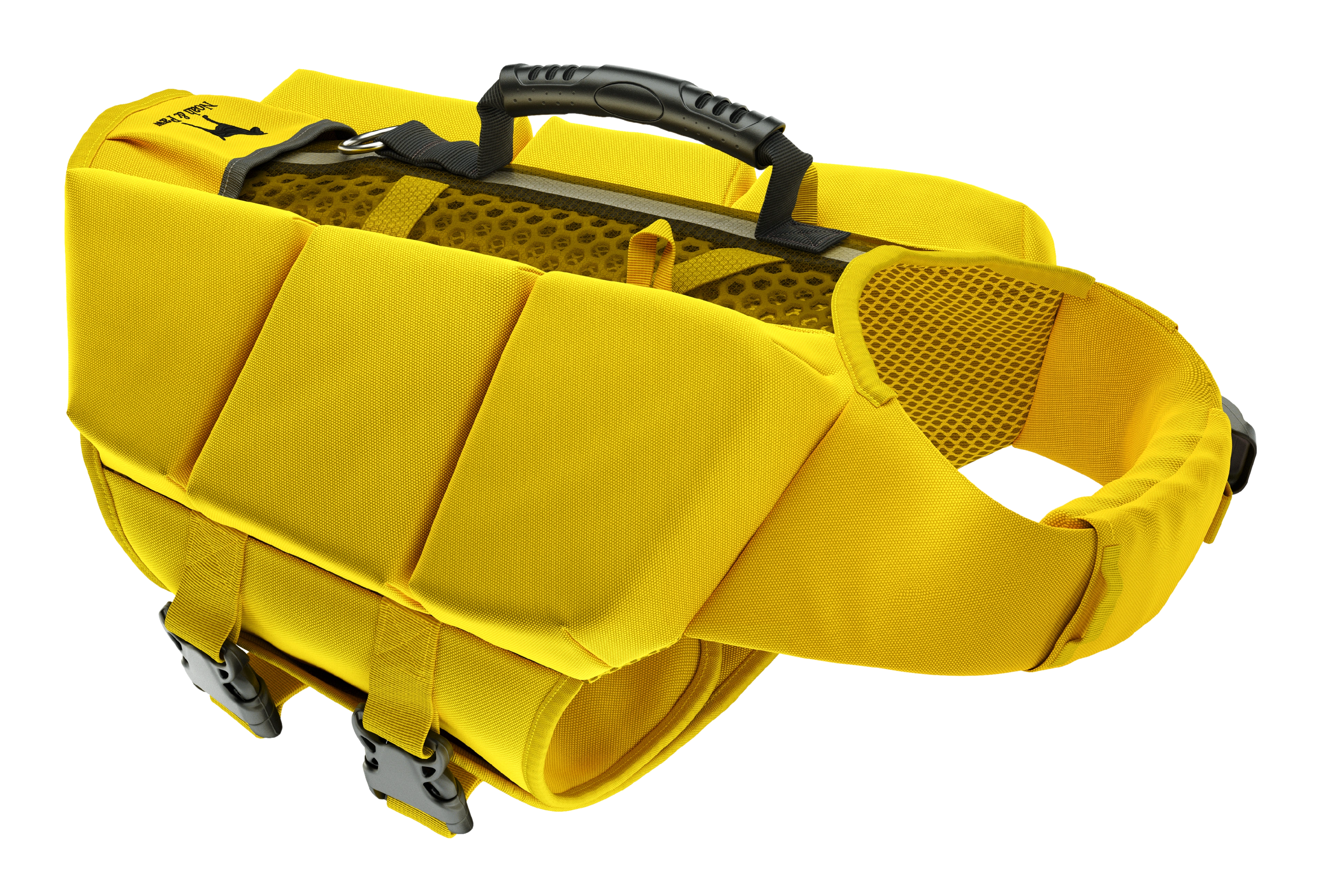 Dog Life Jacket Yellow x3 cubes foam L