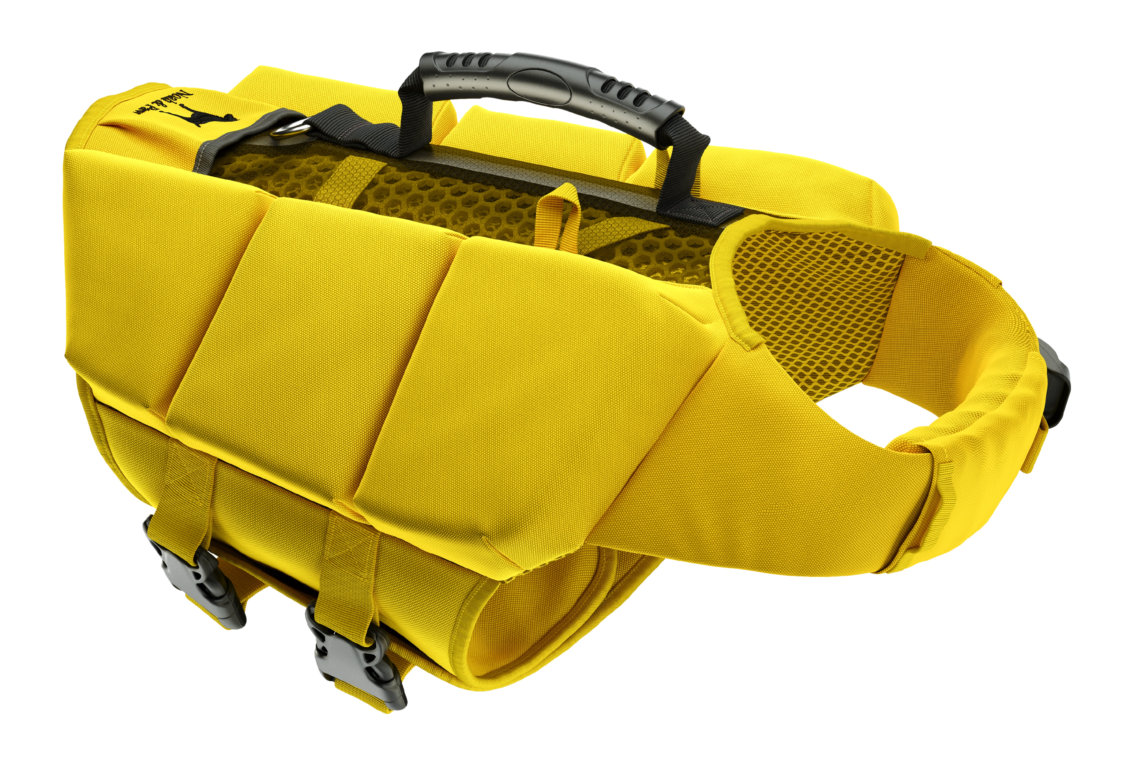 Dog Life Jacket Yellow x3 cubes foam M