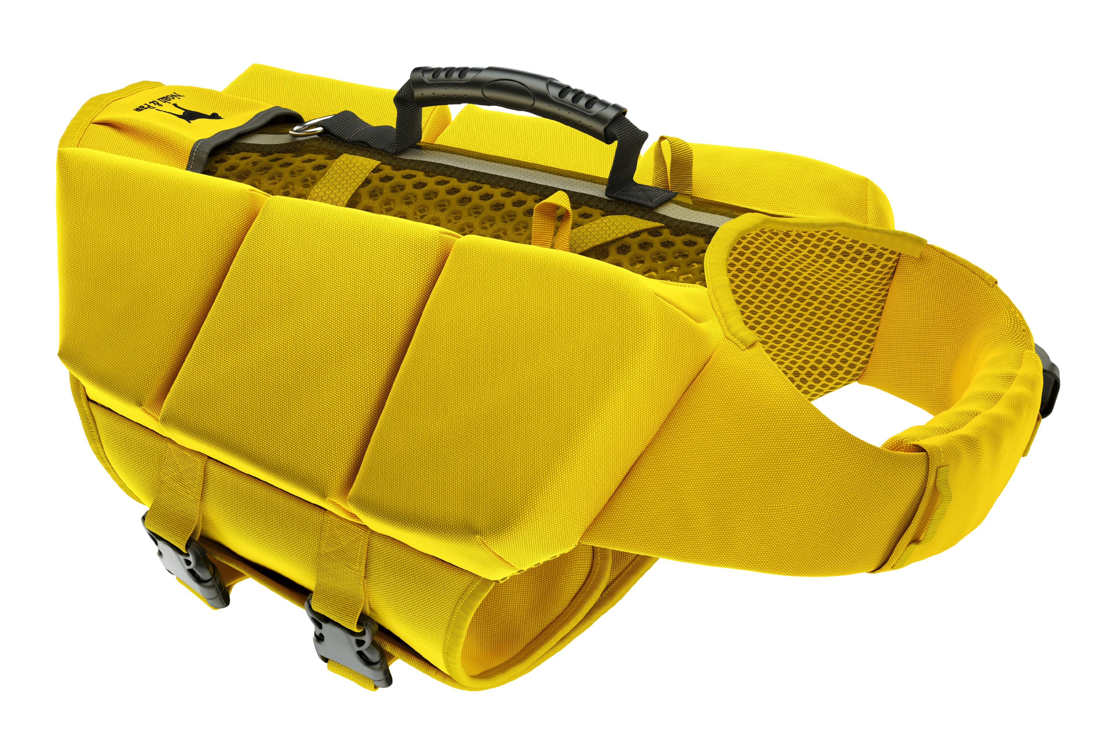 Dog Life Jacket Yellow x3 cubes foam XL