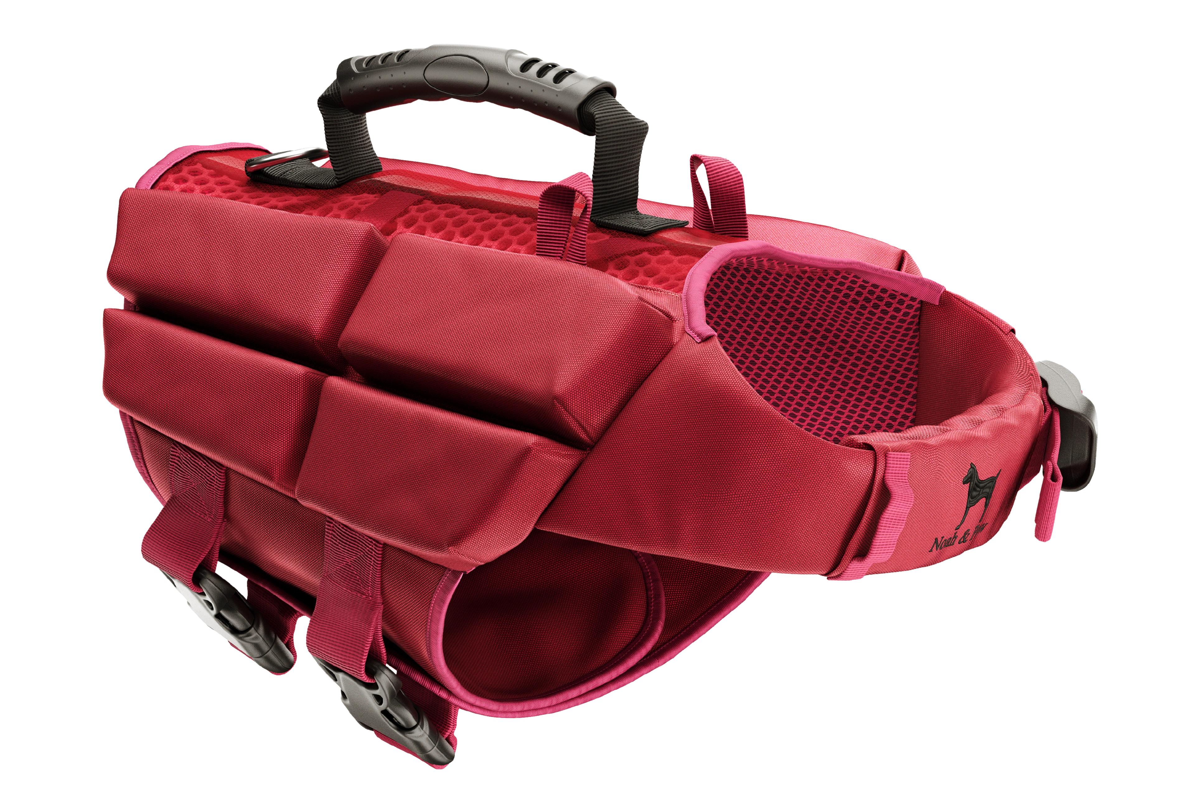 Dog Life Jacket Red x4 cubes foam XS