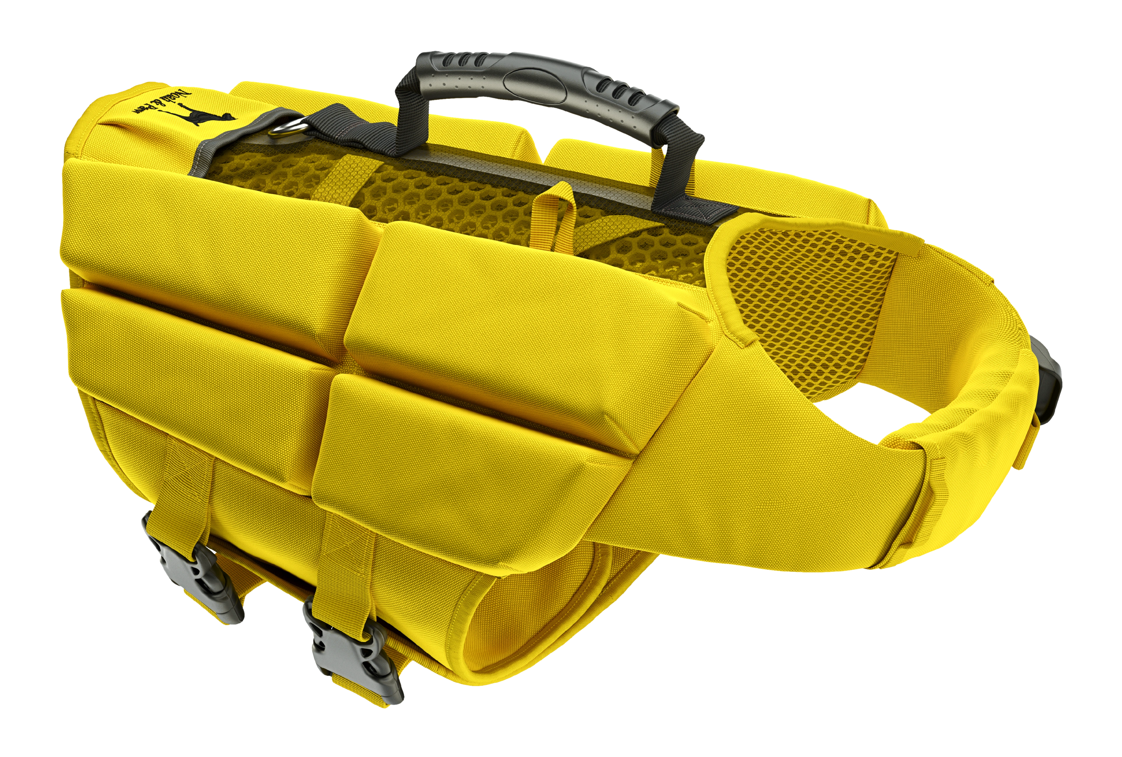 Dog Life Jacket Yellow x4 cubes foam M