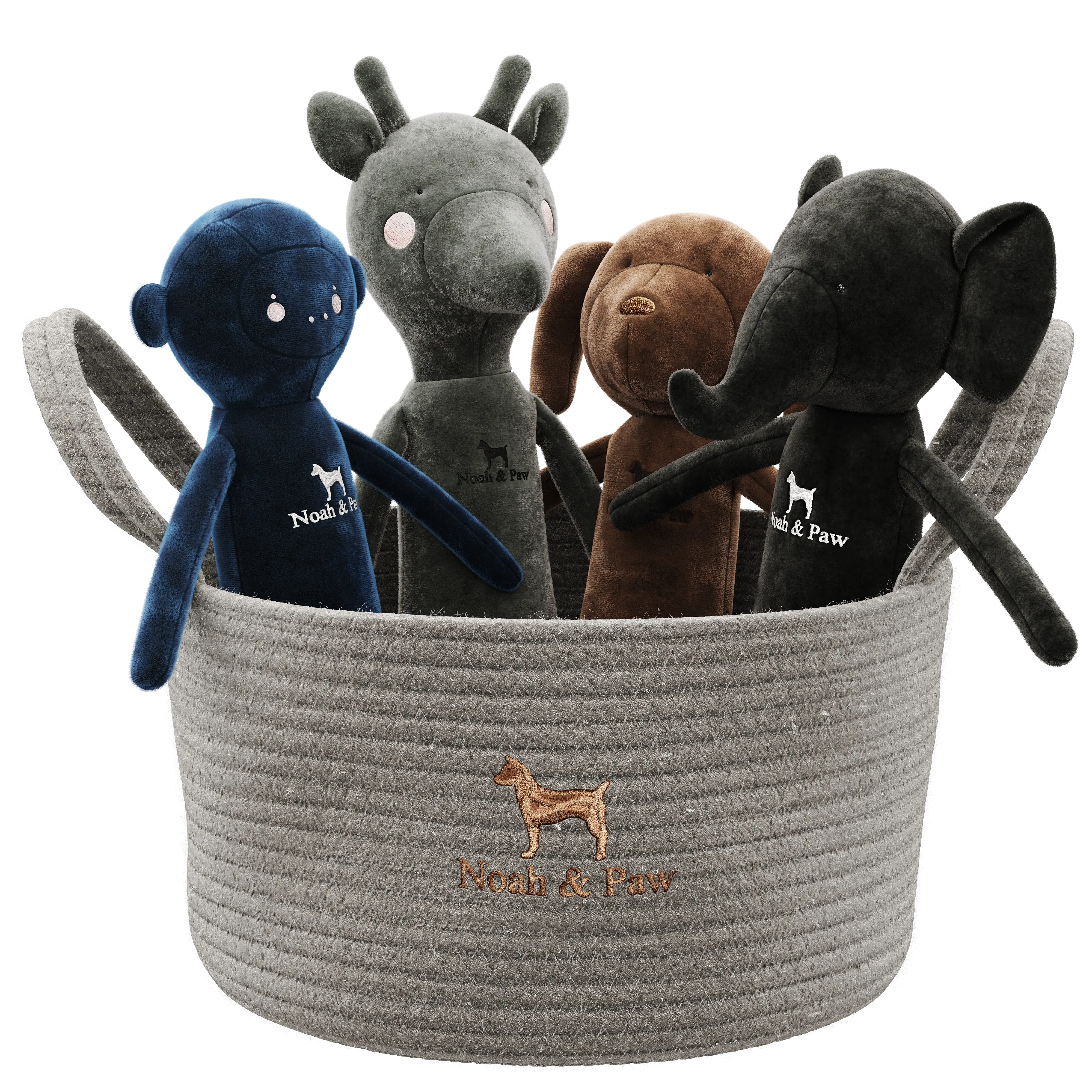 Luxury Plush Dog Toy Gift Basket, Collection 2