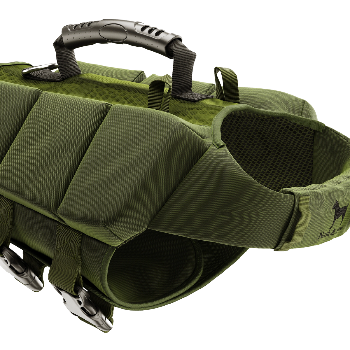 Human Standard Dog Life Jacket | 3x Foam Flotation