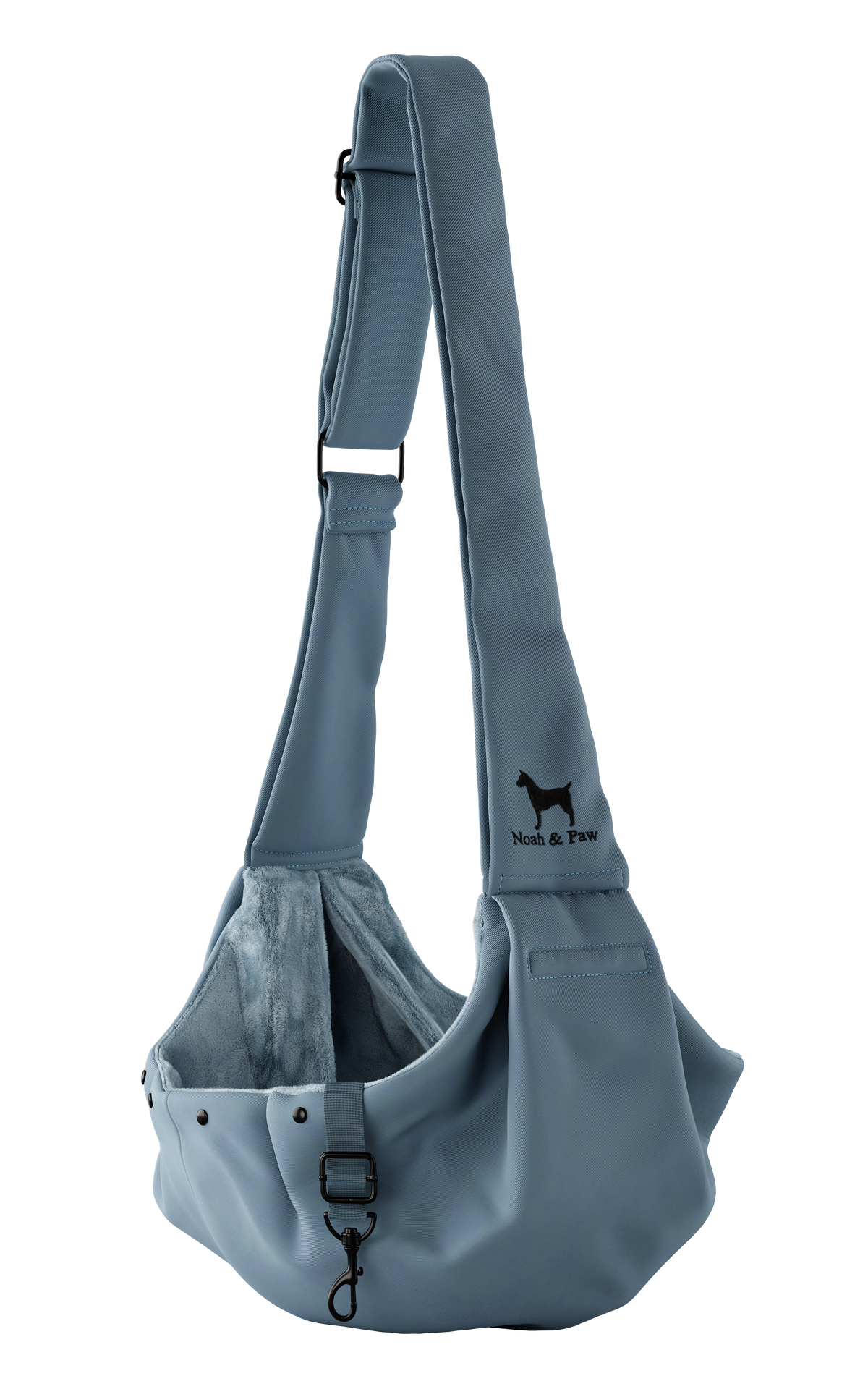 Twill fabric dog carrier sling, Noah & Paw