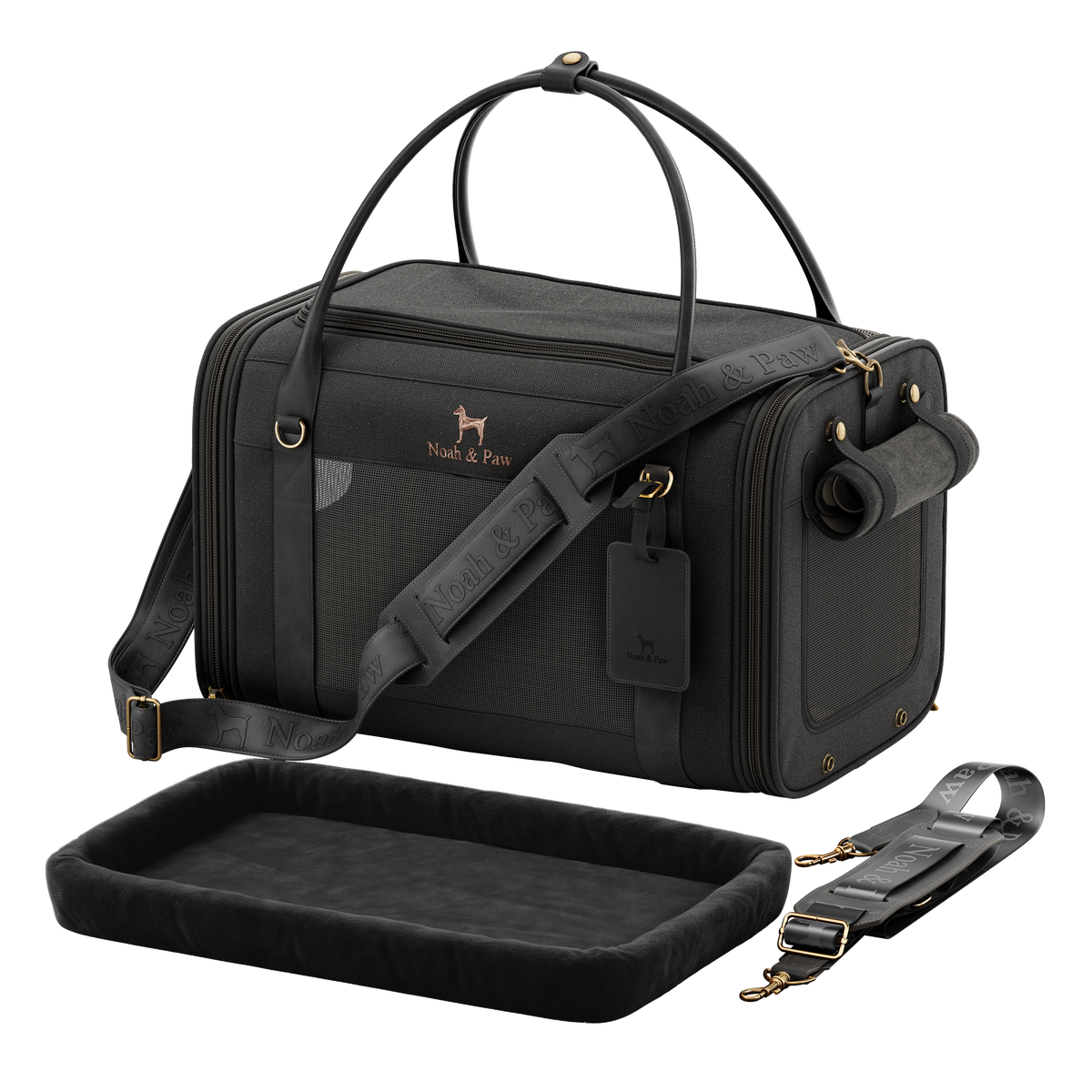 Canvas dog carrier, Noah & Paw