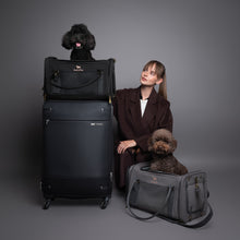 Noah & Paw TSA-approved soft pet carrier for airline travel in canvas, black