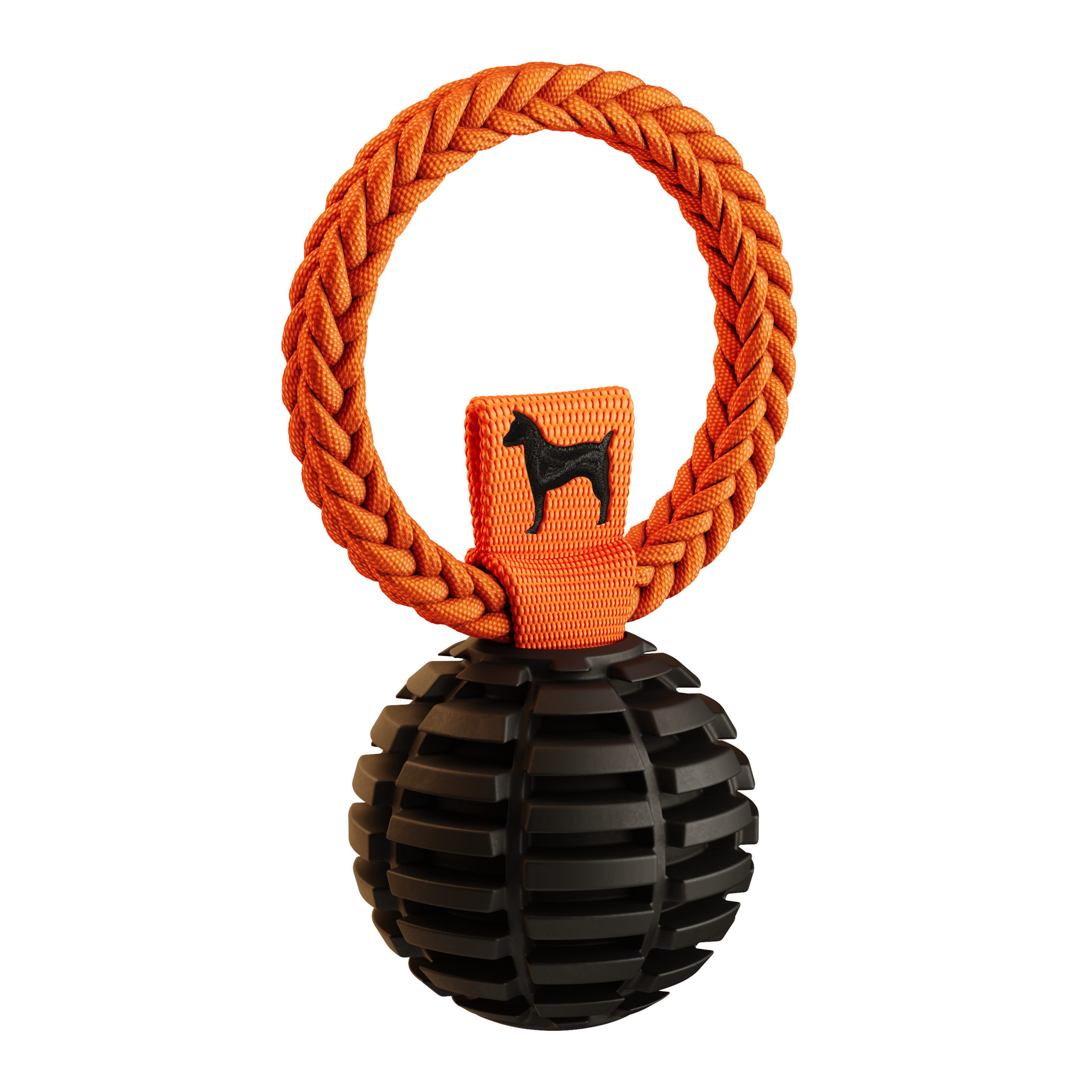 Luxury Dog Toy Gift Basket, Rope & TPU Collection, Black