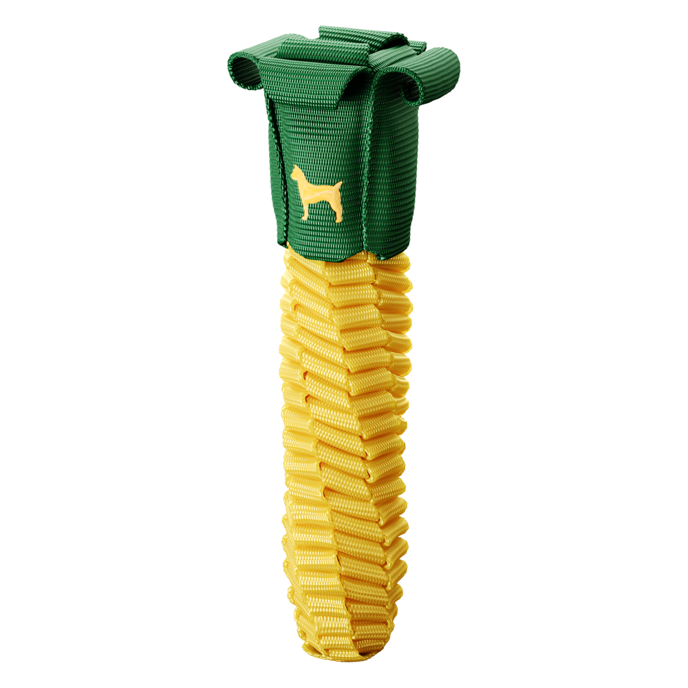 Noah & Paw veggie rope dog toy, corn