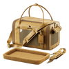 TSA Approved Soft Pet Carrier, Airline Travel Collection, Faux Leather